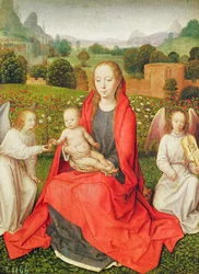 Virgin and Child between two angels, c.1480s